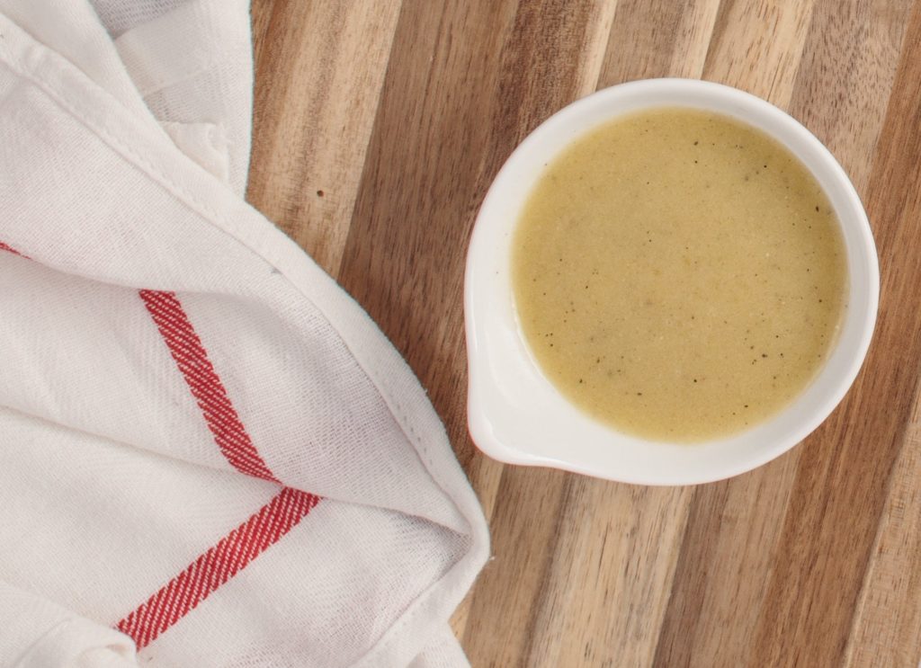 Vinaigrette sauce sésame