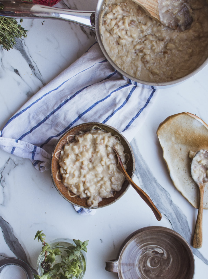 Porridge chaud